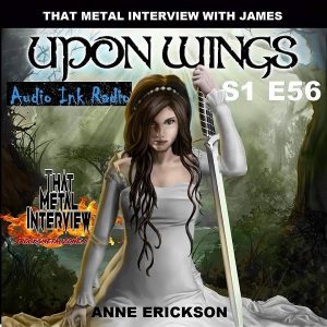 Anne Autumn from Upon Wings appears on a recent episode of "That Metal Show with James." Pictured: Upon Wings, "You Are My Weapon," cover art.